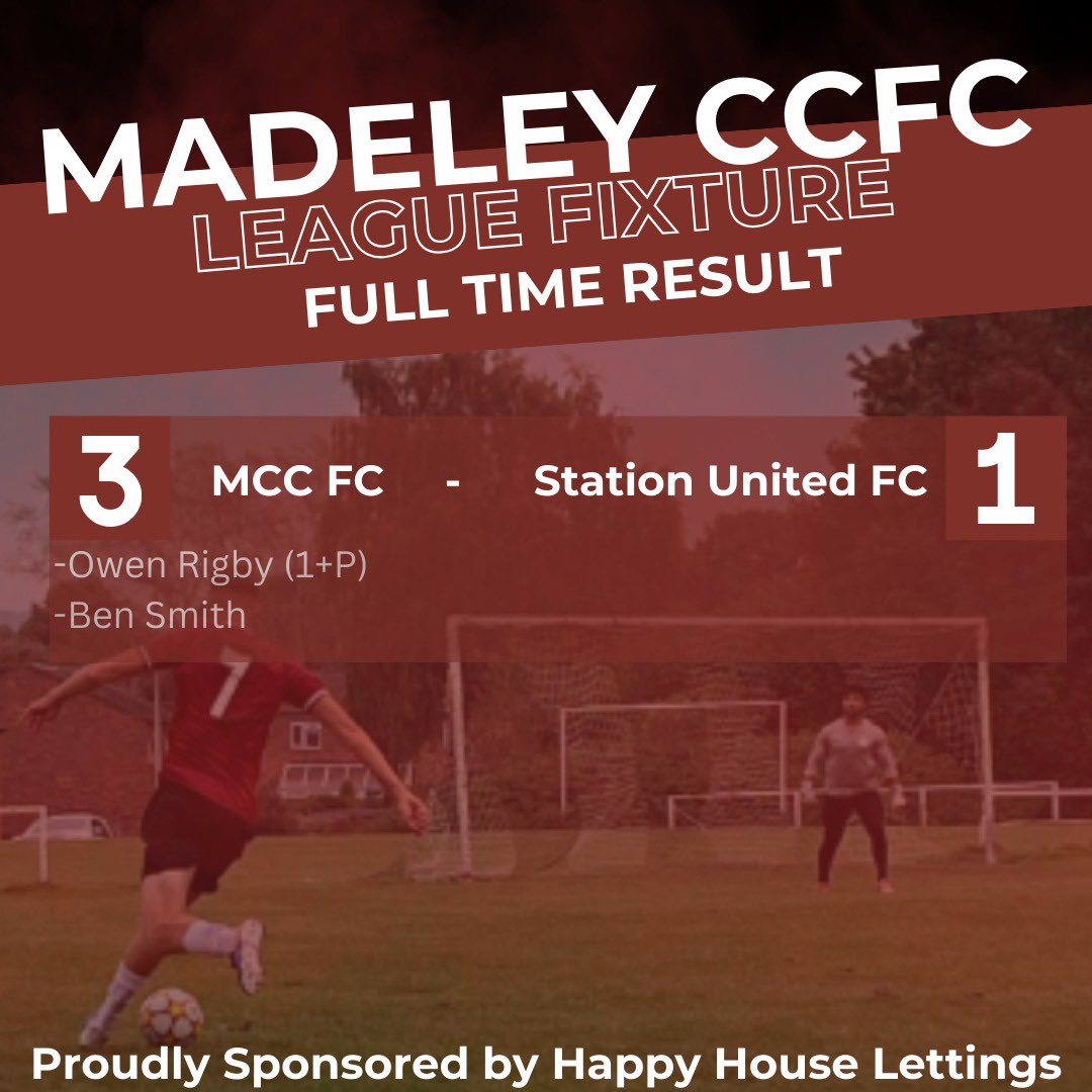 Great result for the boys today, going 1 down but that kicked us on to go for the win. Two well worked and finished goals and a nicely taken penalty too. 

Man of the match:
Nick Pearce - The CAT