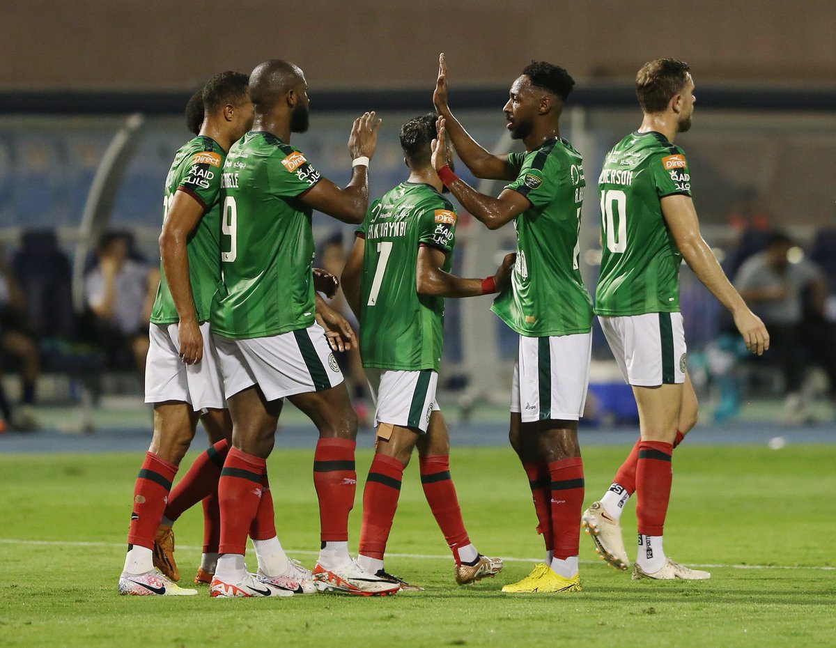 On to the next round 💪🏾🏆 Great team display today👌🏾 Thanks again for your support 😊❤️💚 @Ettifaq @Ettifaq_EN @dembelition Happy national day🇸🇦