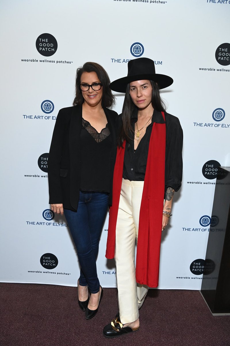 About last night @TasyavanRee @thegoodpatch @TheArtofElysium 
#artheals #love