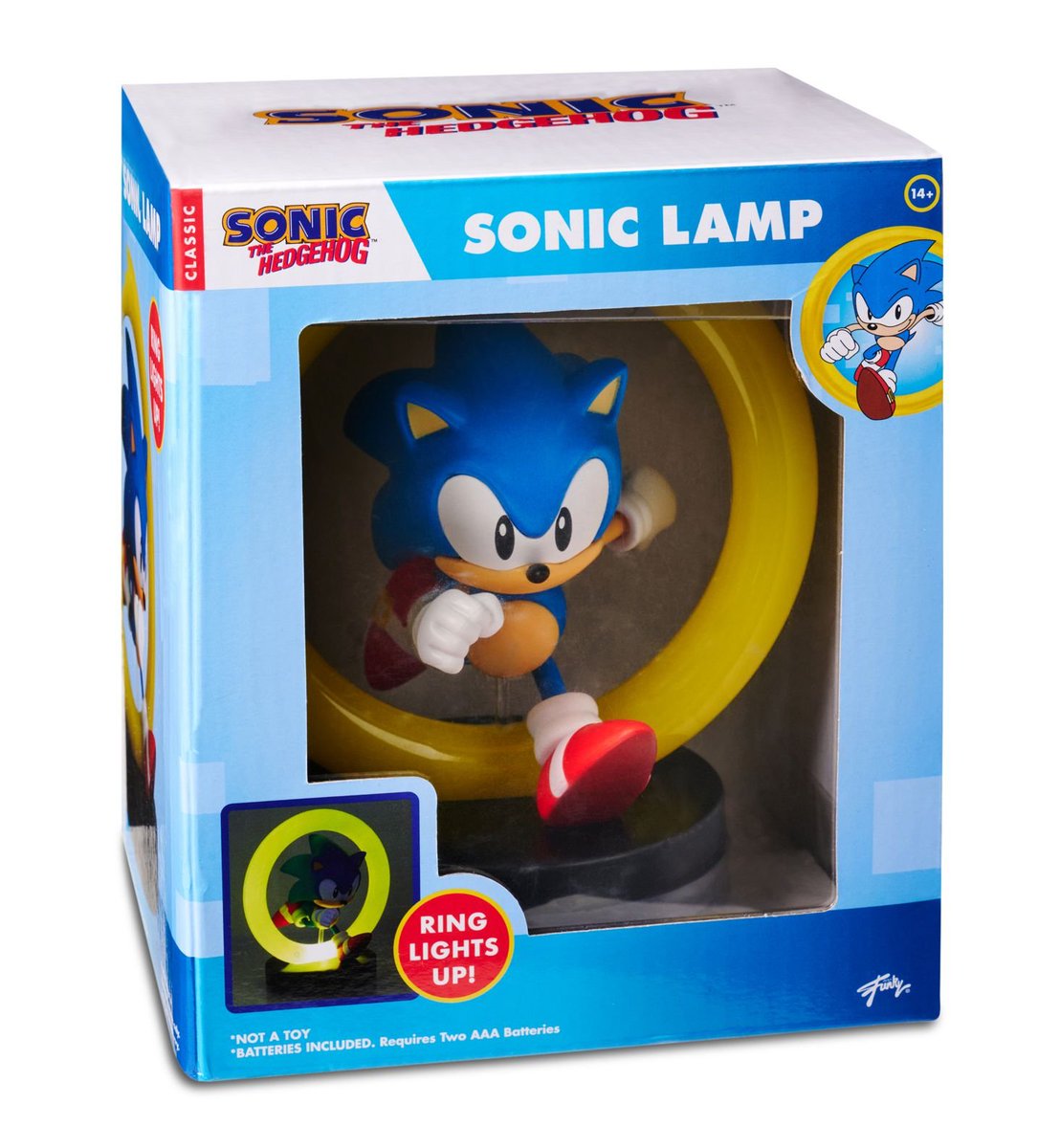 Wario64's tweet image. Sonic the Hedgehog 3D Figural Gold Ring 6-in Lamp is $23.99 at GameStop bit.ly/3PtNxU6 #ad