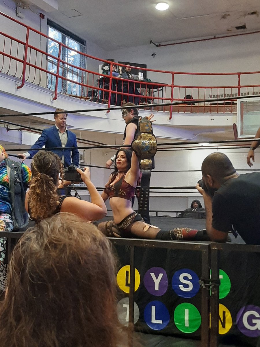 alannadeau2016's tweet photo. #AndNEW @CatalystWrestle Women's Champion!
@VVonstarr!
All I'm gonna say is, Vita, when @kiddbanditpro is healthy and ready...
1...2...
Kidd WILL be coming for YOU!!!! https://t.co/nVX97tMvyG