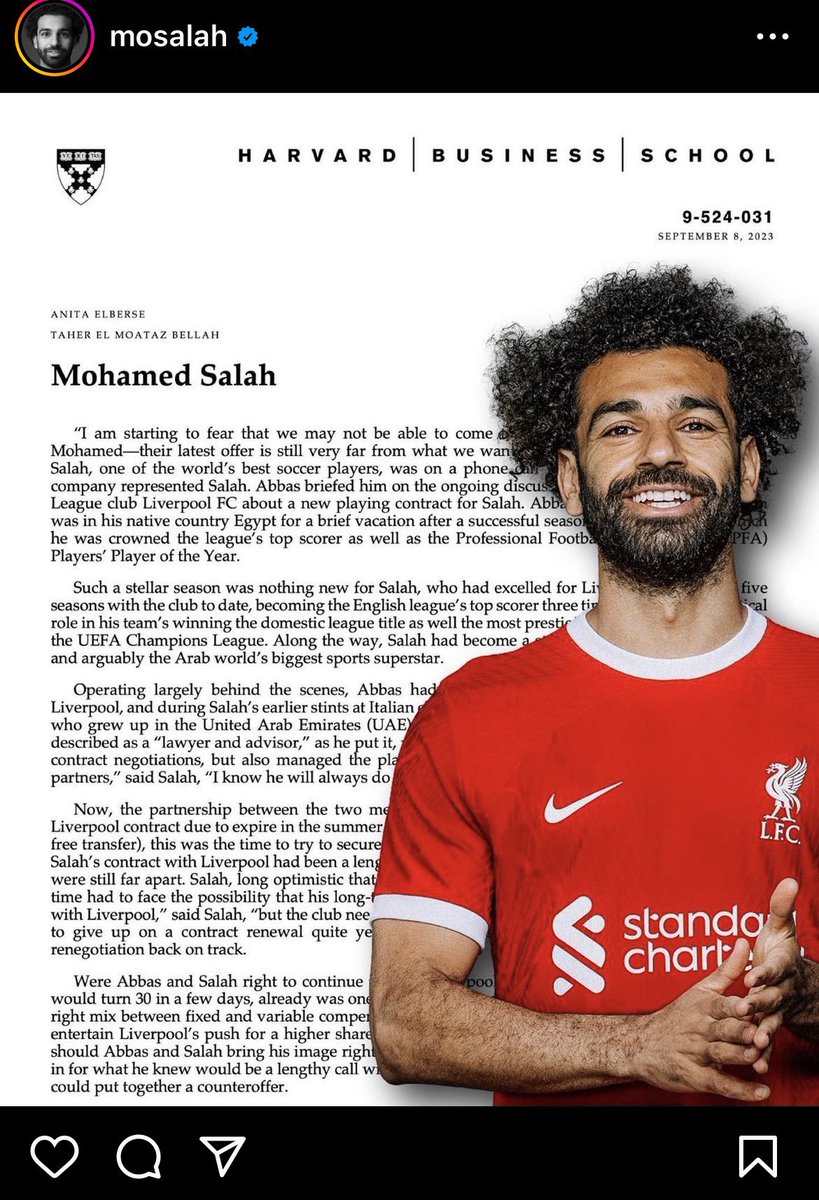 AnythingLFC_'s tweet photo. Mo Salah on Instagram 📱 https://t.co/CGqaCS1xIR