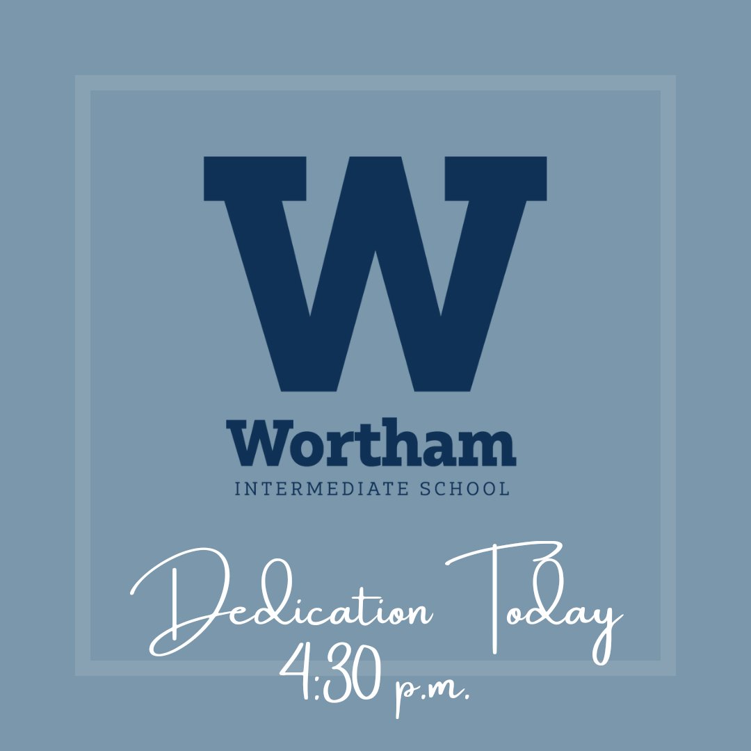 We hope you can make it to our campus dedication this afternoon!