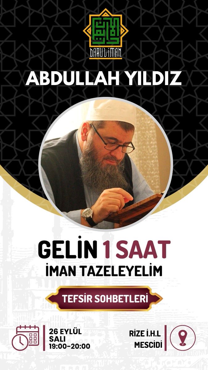 Kaldığımız yerden devam inşaellah