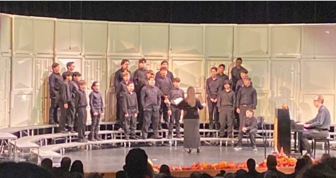 So proud of our Singing Dolphins at the successful Veterans Memorial &amp; Kaffie Fall Feeder Choir Concert. Way to go Dolphins and Eagles!