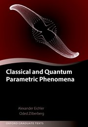 Our book (with A. Eichler) is now published @OxUniPress (global.oup.com/academic/produ…)🥳 I hope you enjoy the material on 'Classical and Quantum Parametric Phenomena'. @UniKonstanz @ETH_physics