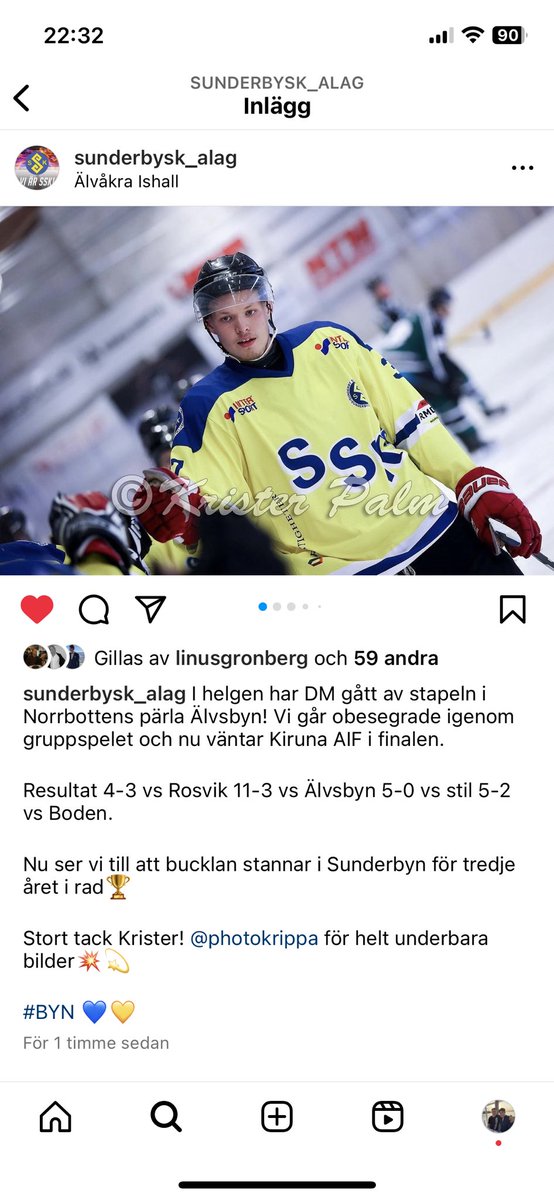 StridsmanVictor's tweet photo. Störst bäst o vackrast, som det alltid varit!!💙 https://t.co/E1d2YtOwir