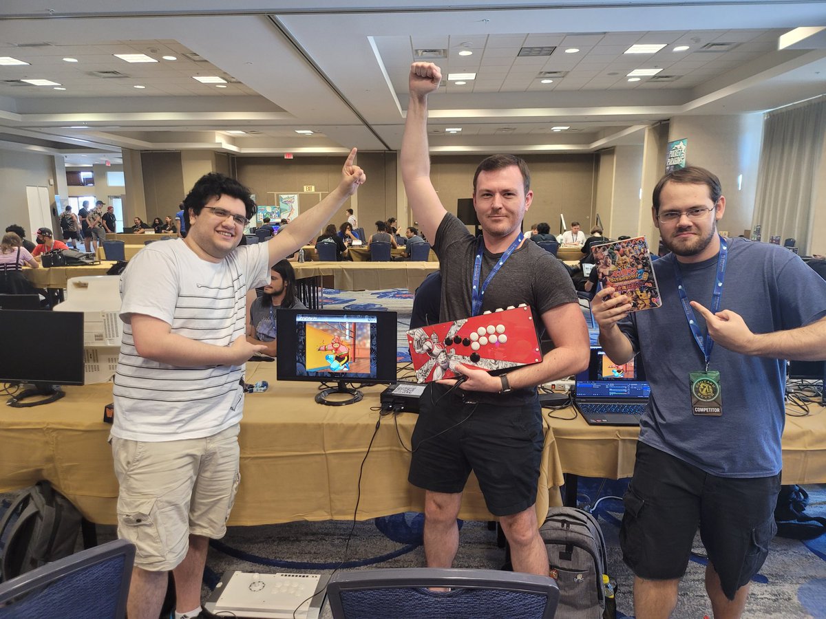 Couldn't tweet this earlier because of the venue's internet, but here's your #CEOtaku2023 Kinnikuman MGP2 top 8!

1st: <a href="/hamma526/">hamma</a>
2nd: <a href="/CaptunNick/">Captun Nick</a>
3rd: <a href="/TheBouke/">Bookoo</a>
4th: <a href="/FairestCindy/">Cinderella</a>
5th: <a href="/11_frames/">FLOOFY ЯR | 11Frames</a>, <a href="/valcion/">valcion</a>
7th: cav, English

Congrats to everyone! And thank you for entering!