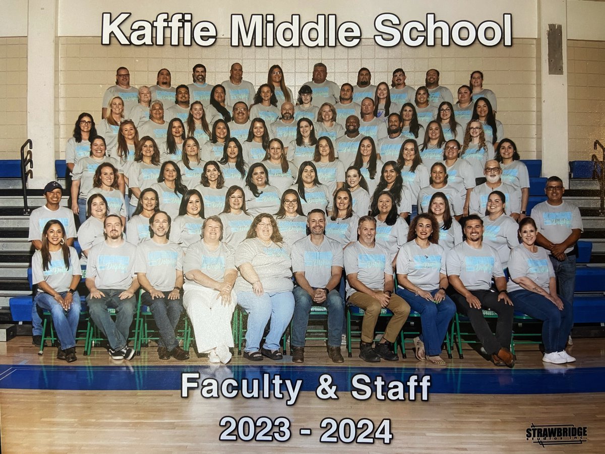 Get ready for College, Career &amp; Military Readiness Week. Please see attached for our daily dress up days! 

FYI: attaching our circa August staff photo since that was our last matching outfits dress up day.😁

Have an awesome week Kaffie!