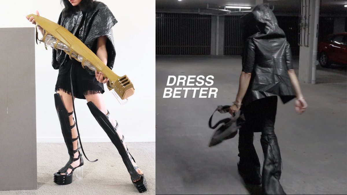 inkarlcerating's tweet photo. NEW VIDEO My $202 Rick Owens Kiss Boots 😱 + Avant Garde Outfit Diary
https://t.co/NqqNXOt9mB #rickowens https://t.co/G0p2FJUxFg