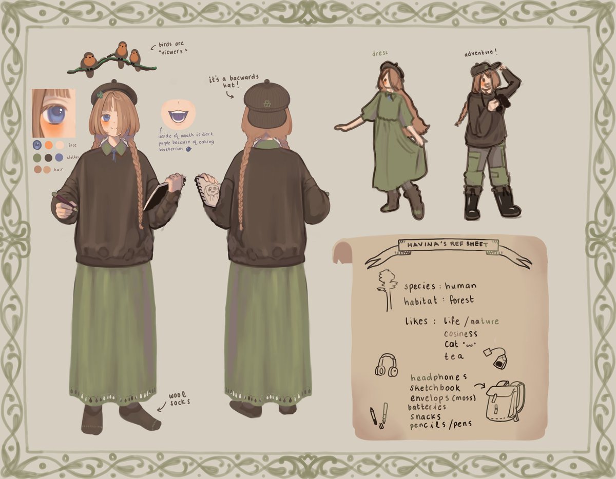 HavinaRu's tweet photo. A small guide to this character ☘️ https://t.co/gEkuLlAfiE