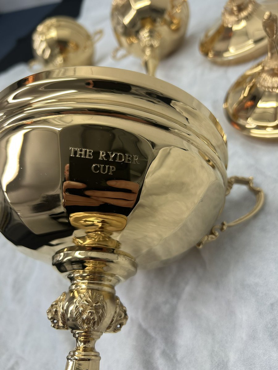 OspreyPolishers's tweet photo. Osprey’s are honoured to be associated with the Ryder Cup this year. We would like to send our support to Luke Donald &amp; the team.⛳️#rydercup
#ospreymetalfinishers https://t.co/94hiBo7nbO