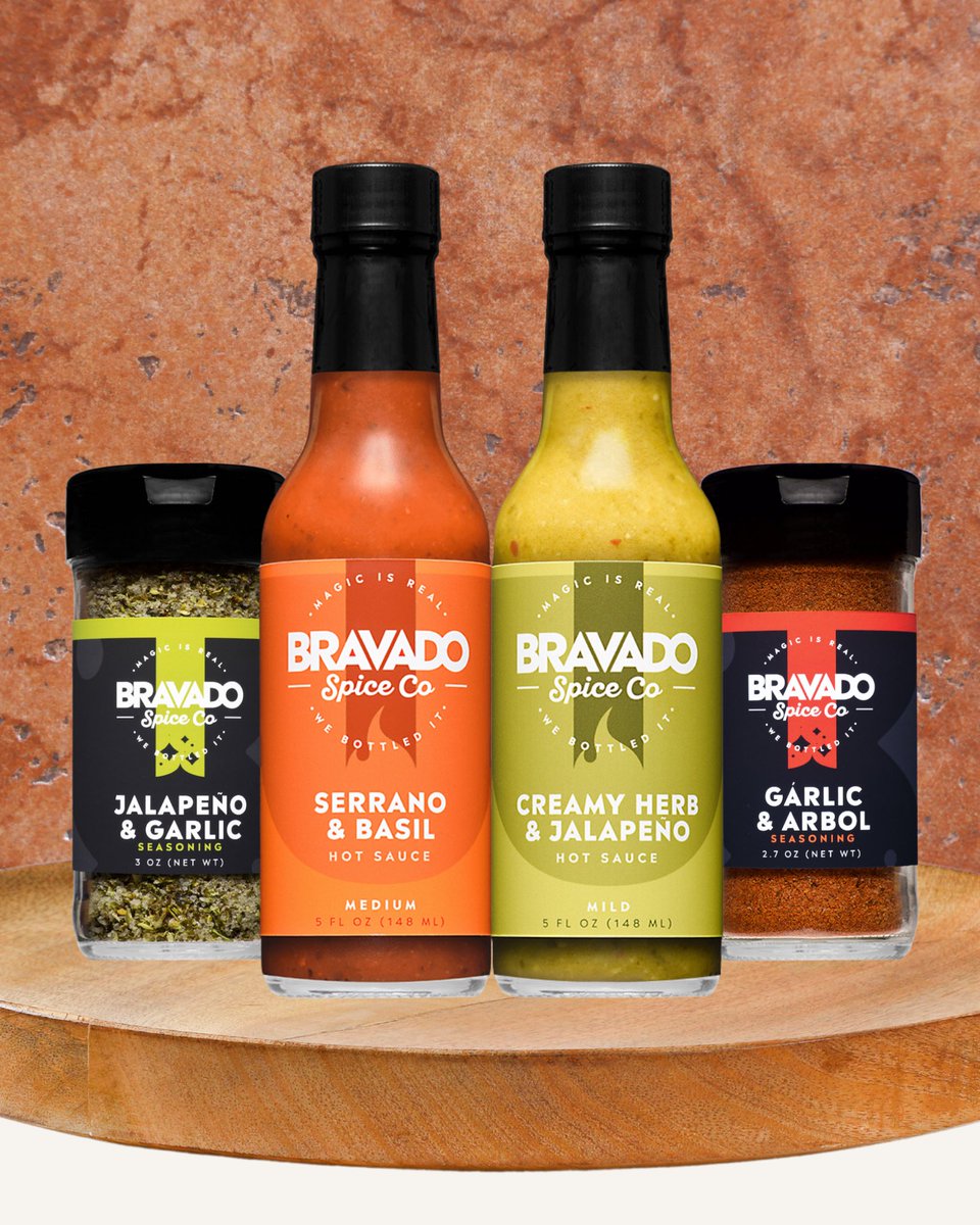 15% OFF THE FAB FOUR ENDS TONIGHT! 🔥✨👇

bravadospice.com