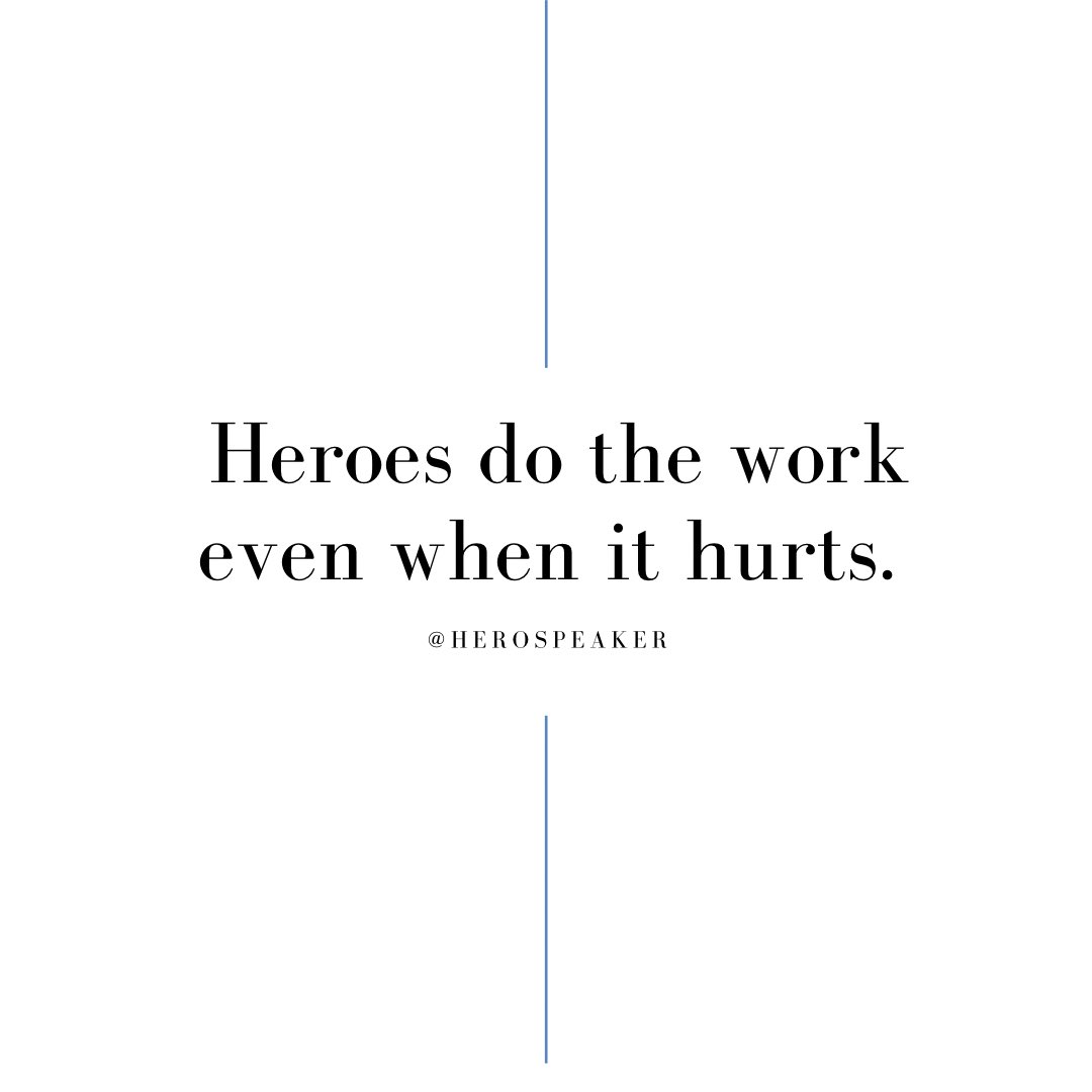 HeroSpeaker's tweet image. #theheroeffect