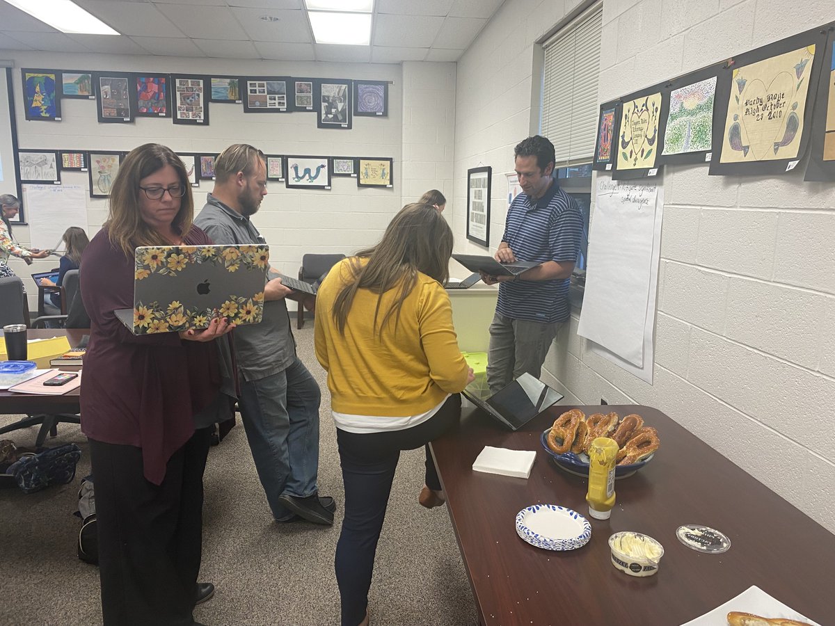 FASDTigers's tweet image. The Albright Cohort of Fleetwood teachers and administrators were learning and collaborating this past Wednesday night with our Kutztown, Brandywine, and Schuylkill Valley partners! #TotalExperienceLearning