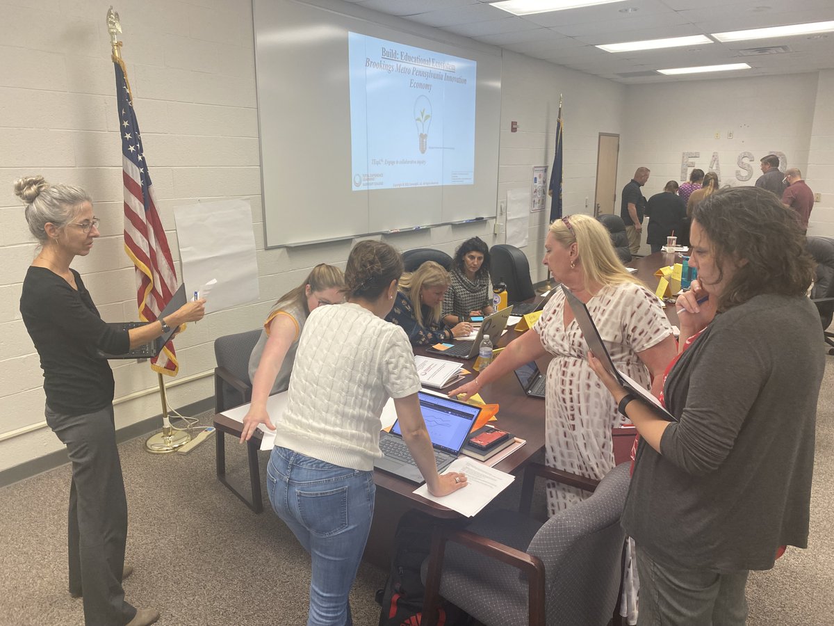 FASDTigers's tweet image. The Albright Cohort of Fleetwood teachers and administrators were learning and collaborating this past Wednesday night with our Kutztown, Brandywine, and Schuylkill Valley partners! #TotalExperienceLearning
