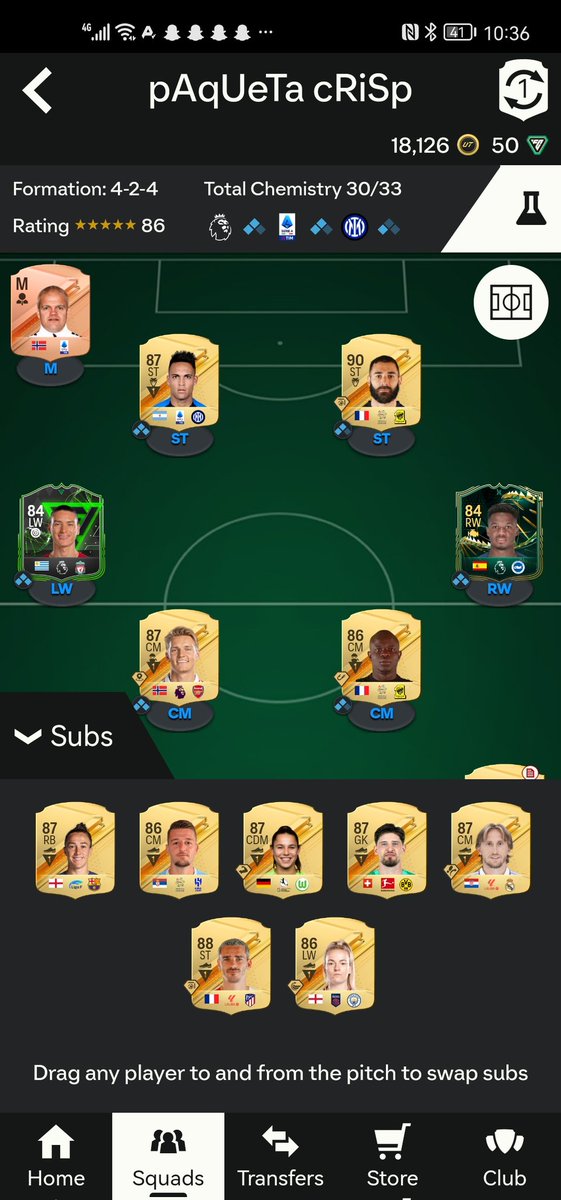 majorzz789's tweet photo. @FIFA22_INFO Tomori and benz tradeable 4600kpoints rtg https://t.co/ZcUgZ0bBlQ