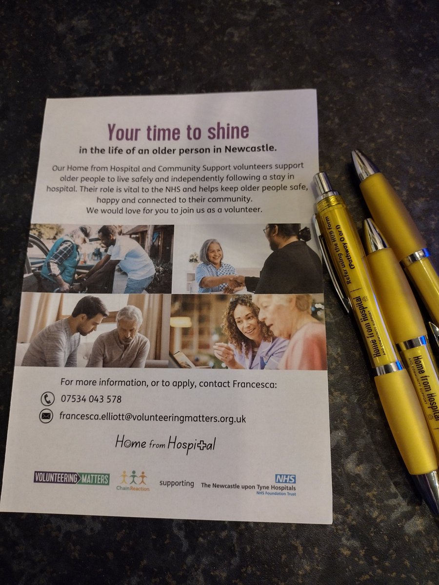 Getting ready to join in with <a href="/NorthumbriaUni/">Northumbria Uni</a> Freshers Fair tomorrow! Pop in to see us if you are keen to volunteer 😀
