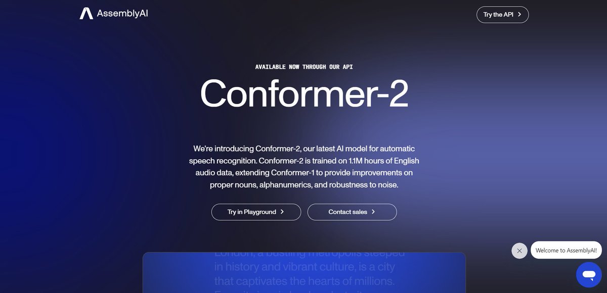 AiRepoHub's tweet image. #Conformer
Enhance speech recognition with Conformer-2, an advanced AI model designed for automatic speech recognition (ASR). Improve accuracy and...
airepohub.com/resources/conf… #ArtificialIntelligence #AI