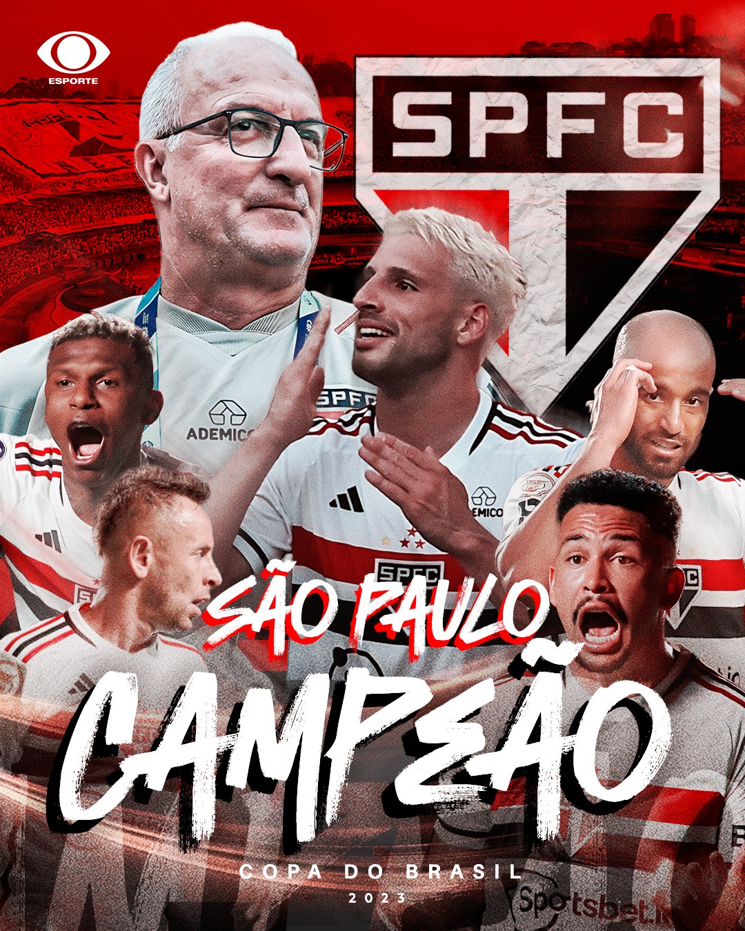 São Paulo empata com o Flamengo e é campeão da Copa do Brasil 2023