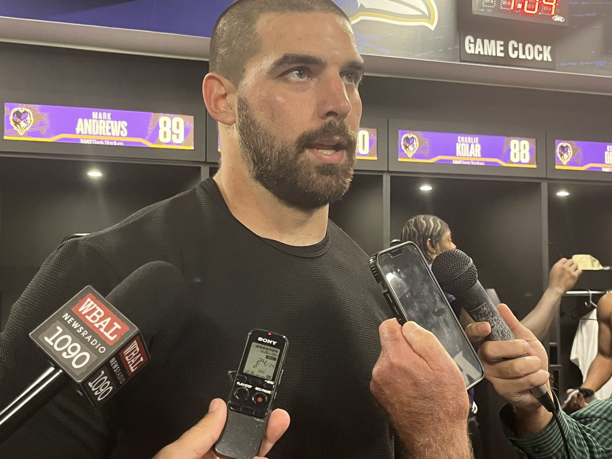 jonas_shaffer's tweet photo. Mark Andrews: “We’re not going to take this lightly. … This game was so close.”

He said the Ravens have to learn to finish games like this. https://t.co/QlP3lrZBuE