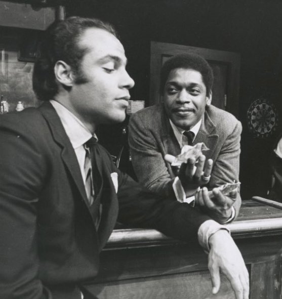 LeslyeJoyAllen's tweet photo. #RonONeal (my forever crush) and #PaulBenjamin in “No Place to Be Somebody” (1969). #Broadway
#BlackBroadway
#LeslyeJoyAllenHistorian
#LeslyeJoyAllenHOEstorian
#ILoveAllOfUs✊🏿✊🏾✊🏽✊🏼🌈🏳️⚧️™️
#PulitzerPrizeForDrama
#CivilRightsEra https://t.co/nhHwdodgSQ