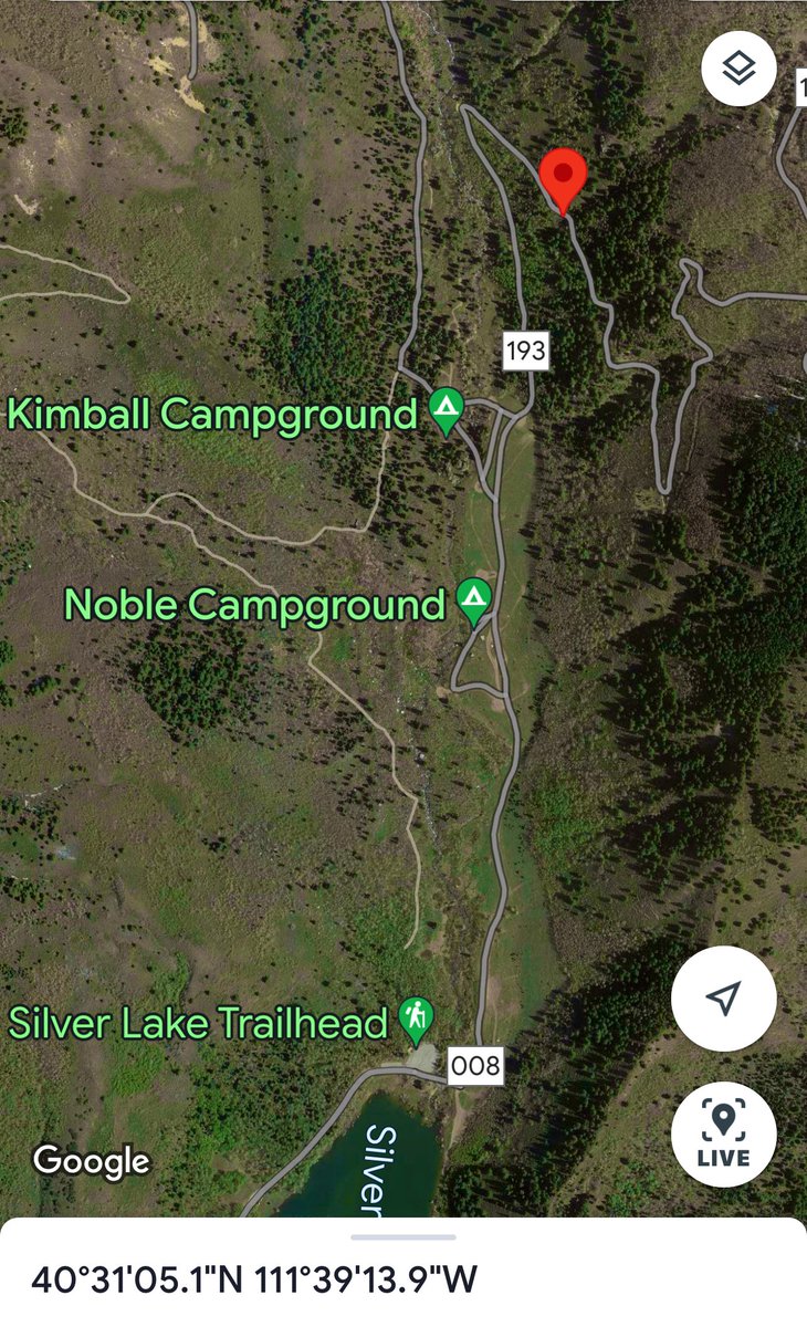 SLCScanner's tweet photo. #Rollover #MilkMaidTrail #MajorEvans area. GPS location: 40.5180930,-111.6538590. Crews enrt to vehicle that rolled a couple hundred feet off roadway according to details. Possibly 2 occupants conscious/breathing. #LifeFlight just arrived on scene. #UCSO and #SAR also on scene. https://t.co/CjqiCX0ES4