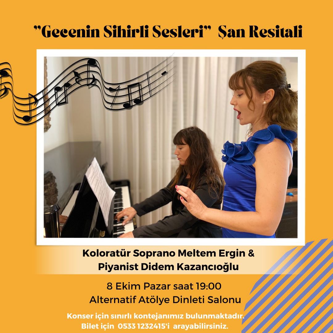 Bilet&amp;bilgi için 
05331232415🎹✨