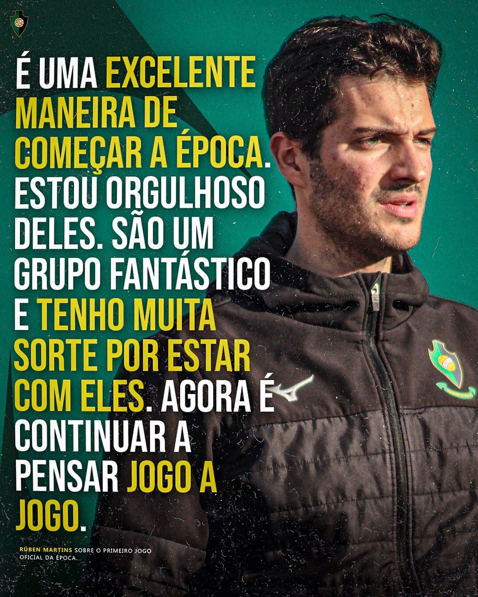 operario_lisboa's tweet photo. 🎙️| Rúben Martins: “É uma excelente maneira de começar a época. Agora é continuar a pensar jogo a jogo.” 

#𝗼𝗳𝗰𝗹 #𝗽𝗮𝘀𝘀𝗼𝗮𝗽𝗮𝘀𝘀𝗼👣 https://t.co/8C1QR2lh2b
