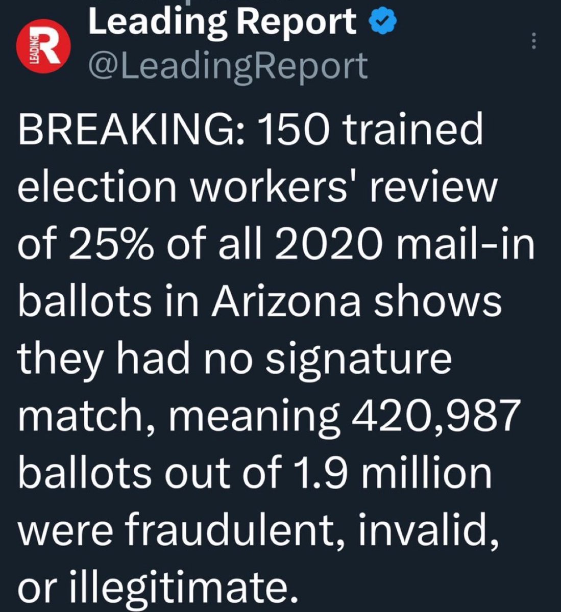 Anyone surprised?