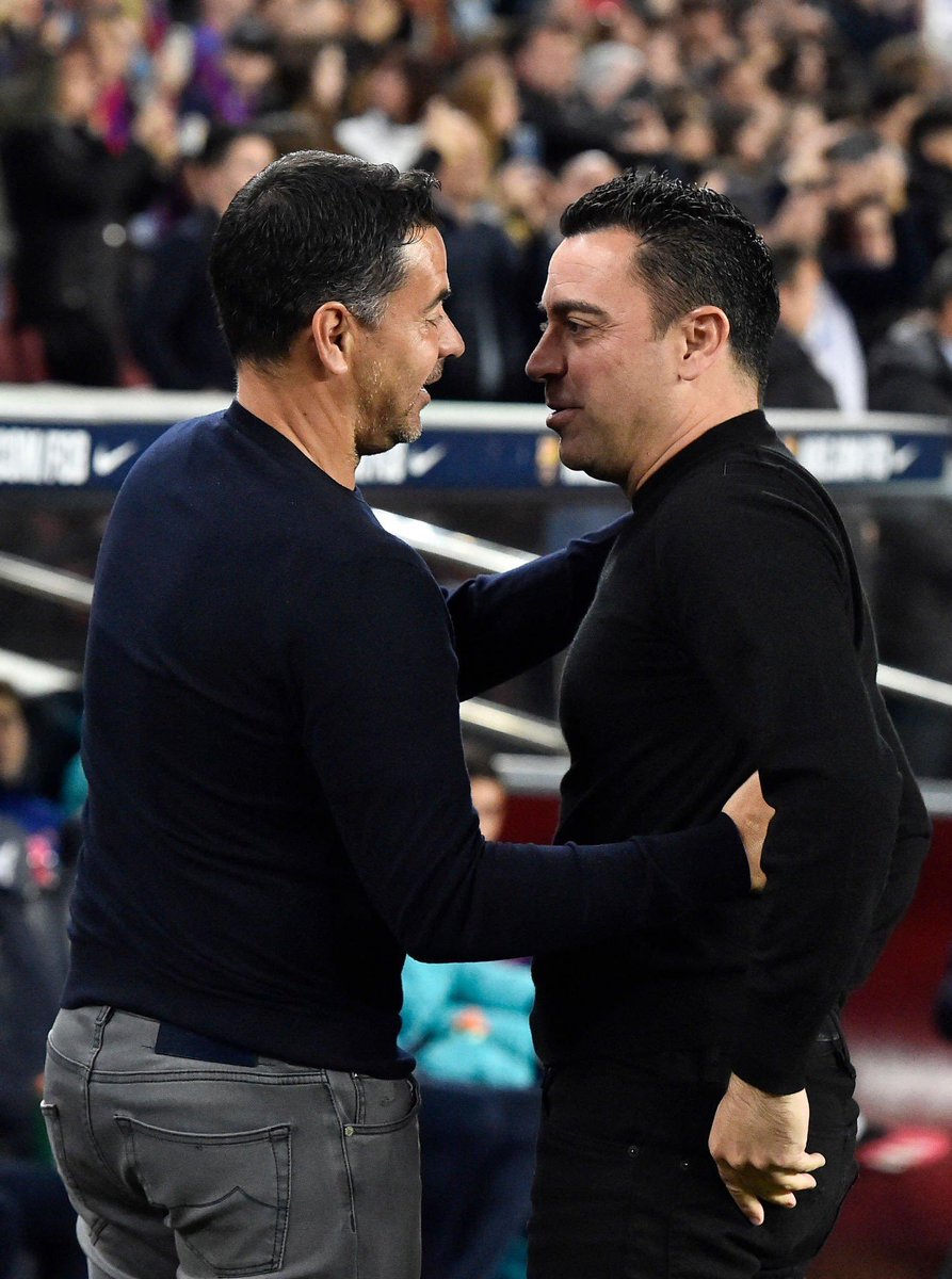 1st place: FC Barcelona
2nd place: Girona

Catalan teams are topping La Liga.