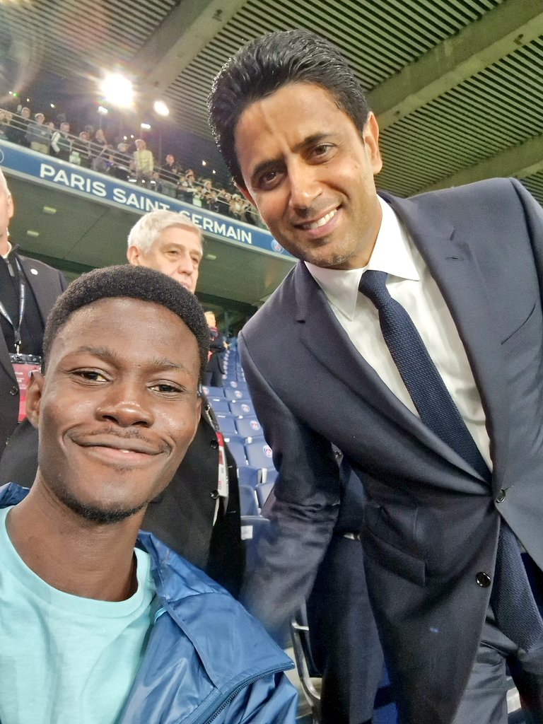 Super Amazing atmosphere! ⚽️🇫🇷 What a game 👏🏽!! #psg #dbjempire 🌍🇬🇭