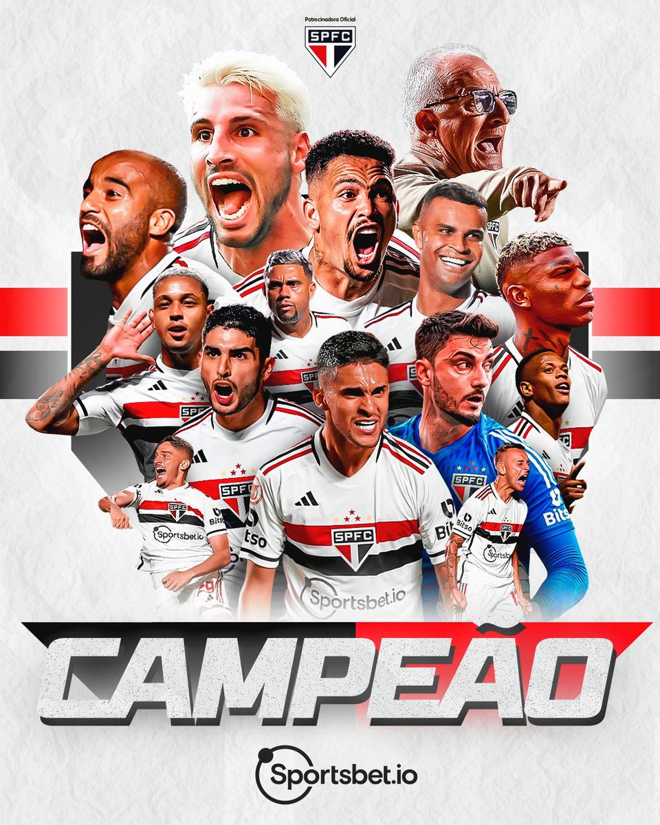 sportsbetiobr's tweet photo. CAMPEÃO DA COPA DO BR 2023!!!!!! 🇾🇪🏆🇾🇪🏆🇾🇪

Parabéns ao elenco por esse título inédito e inesquecível, é claro, ao professor DORIVAL 🔥

Torcida, ah que torcida MARAVILHOSA!!! TORCIDA QUE CONDUZ 🇾🇪🏟️

#ioNoTricolor #SaoPaulo #CopaDoBrasil #VamosSaoPaulo #CampeaoCopaDoBrasil https://t.co/ntgaBjsYFI