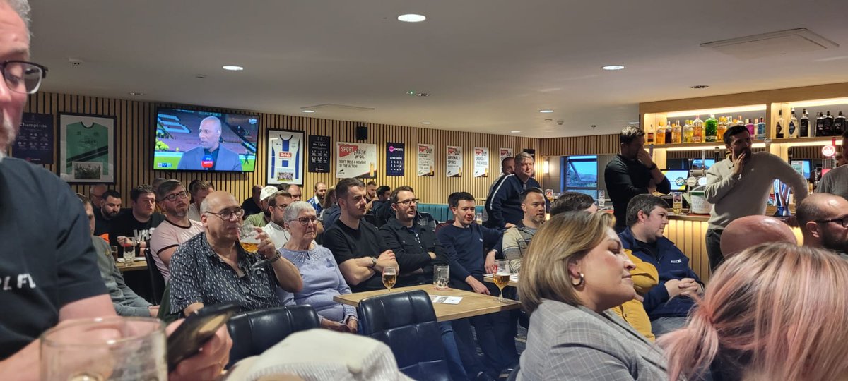Switch_Of_Play's tweet photo. What a night. 🤩
Thank you so much to everyone who came along to our first Live Show this evening - we had a blast!
Thanks also to Michael Nelson and Mark Tinkler for being such brilliant guests - and to @HUST_1908 for their support.
See you next time...
#SwitchOfPlay https://t.co/SVq7dGXfVk
