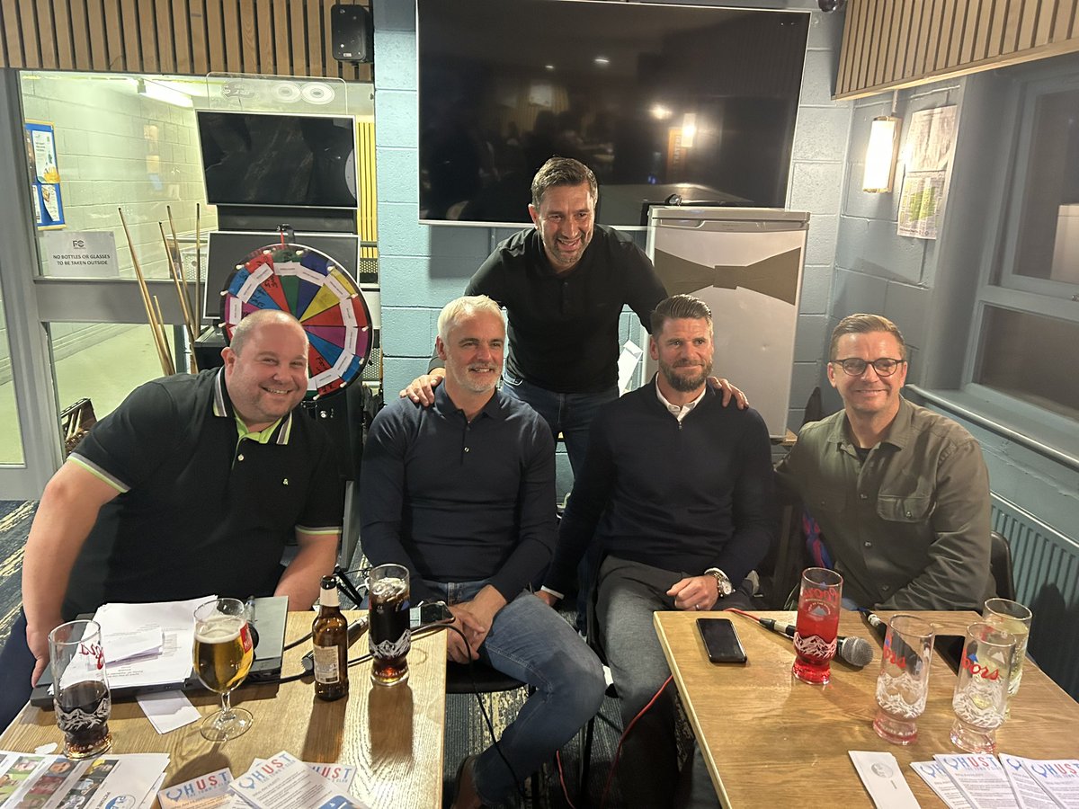 Switch_Of_Play's tweet photo. What a night. 🤩
Thank you so much to everyone who came along to our first Live Show this evening - we had a blast!
Thanks also to Michael Nelson and Mark Tinkler for being such brilliant guests - and to @HUST_1908 for their support.
See you next time...
#SwitchOfPlay https://t.co/SVq7dGXfVk