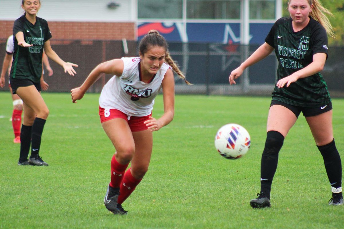 proved wright state wrong 😎 4-2 with a hat-trick+1 for kearns ⚽️ <a href="/RMUWSoccer/">RMU Women's Soccer</a>