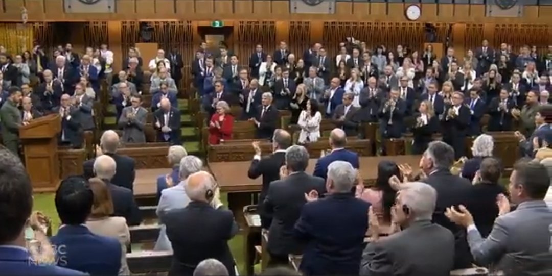 angeloinchina's tweet photo. Amazing what +70 years can do to people...

1945 : Nuremberg trials, NAZI tried for crimes against humanity

2023 : Canada, standing ovation for Waffen SS. https://t.co/L0AuhFdccy