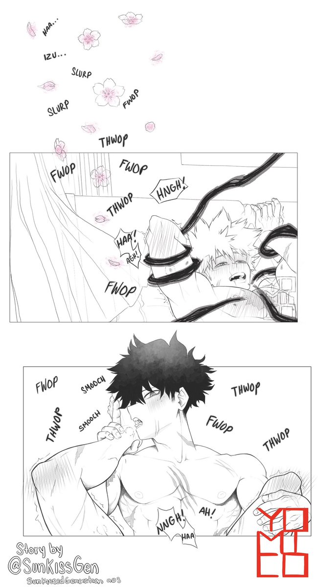#dkbk #nsfw 
And here it is.✨🤭
"Sakura Blossoms" from <a href="/SunKissGen/">Sun Kissed</a> ❤️❤️
Had to be divided in two because silly me made it to long.😭
And again hope you all like it. 🥰🥰
archiveofourown.org/works/45170695