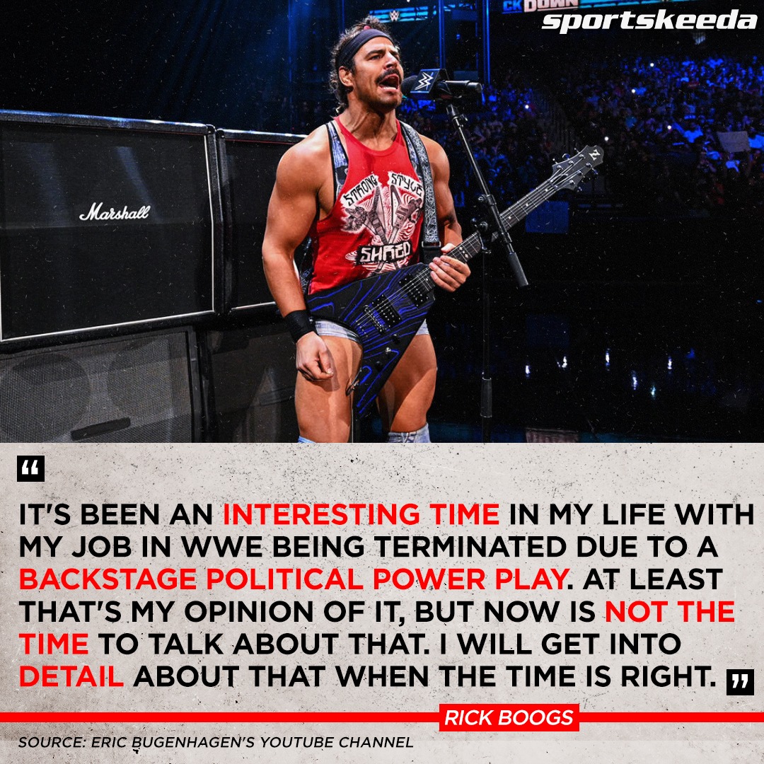 SKWrestling_'s tweet photo. #RickBoogs thinks backstage politics led to his release.
#WWE https://t.co/HSXM2mN5vp