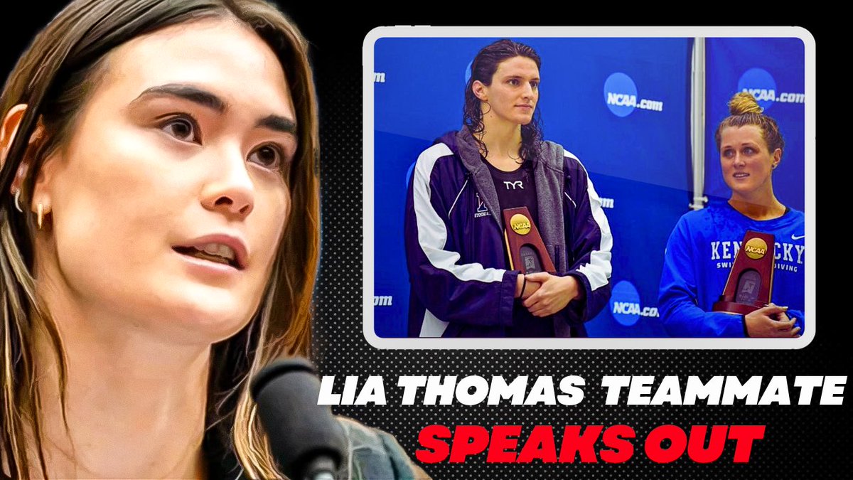 kyle_millis's tweet photo. U Penn Swimmer,@PaulaYScanlan, shares about her experiences training with Transgender Athlete - Lia Thomas. Get the inside scoop on what was happening behind closed doors 🚪🗣️

Episode 6 of the Athletes Only Podcast🎙️

YouTube video: https://t.co/8pEBethynq https://t.co/UnuwFghMPh