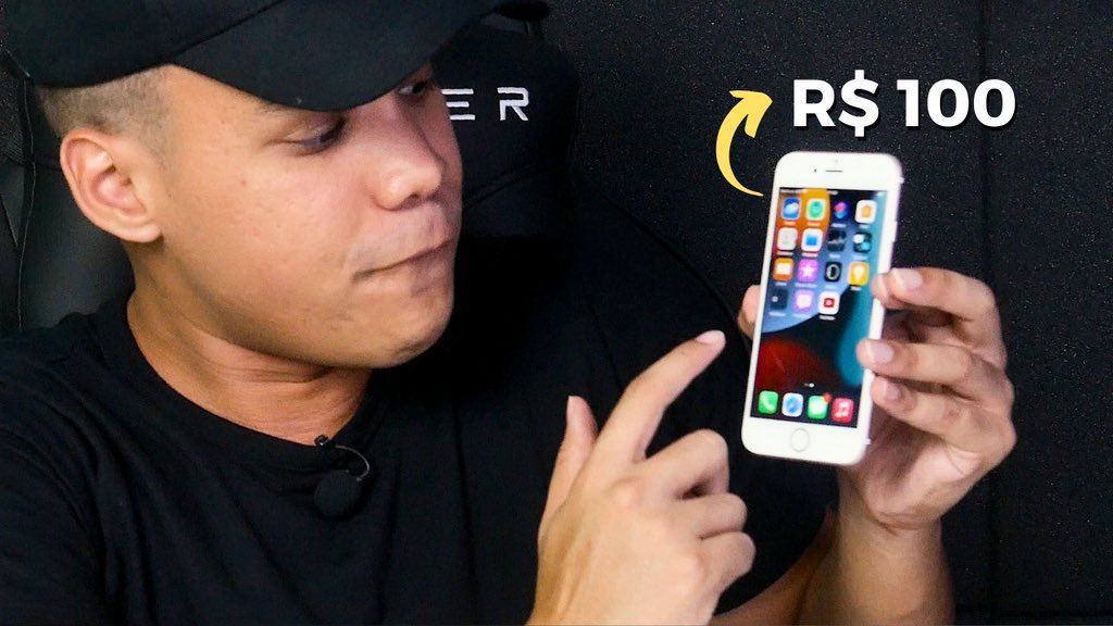 Comprei esse iphone por apenas 100 reais, confira o vídeo completo! 

youtu.be/KTRoJGWh7fM