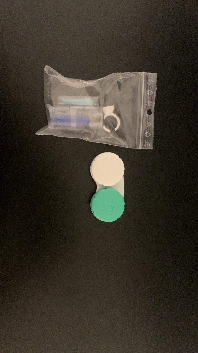 Got my scleral lens the other day and my life has changed! #4yearsblindfinallyover #8kvision