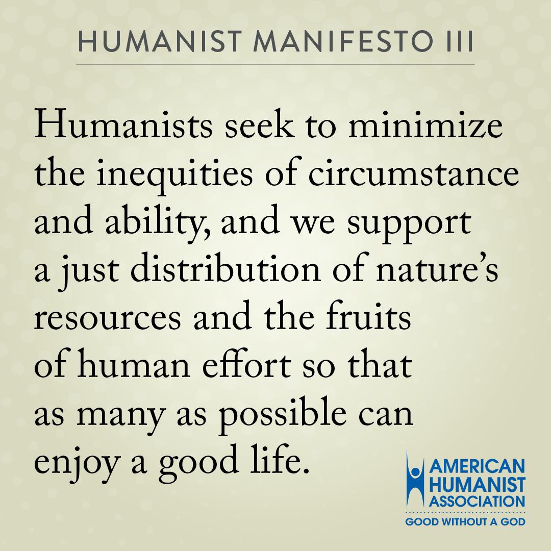 americnhumanist's tweet image. #Humanists are concerned for the well-being of all, are committed to diversity, and respect those of differing yet humane views.

Learn more: americanhumanist.org/what-is-humani…