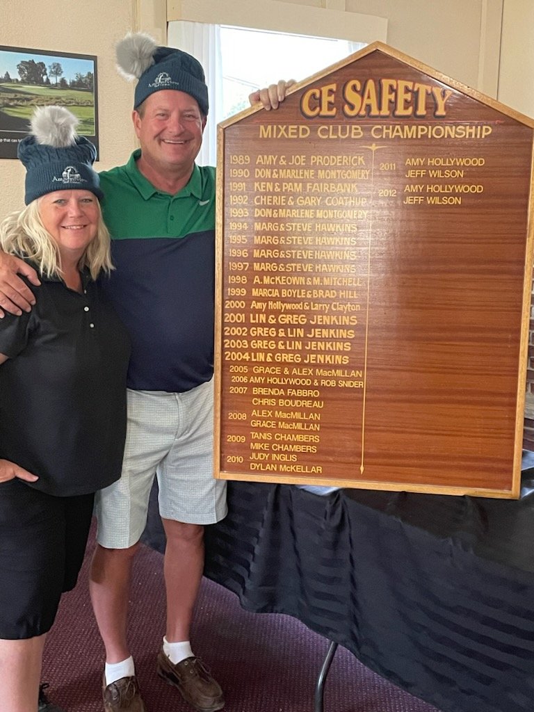 CEsafety is thrilled to sponsor this event at the Amherstview Golf Club and was won by Amy Hollywood and Steve Hawkins! We couldn't ask for more deserving winners. Congratulations!