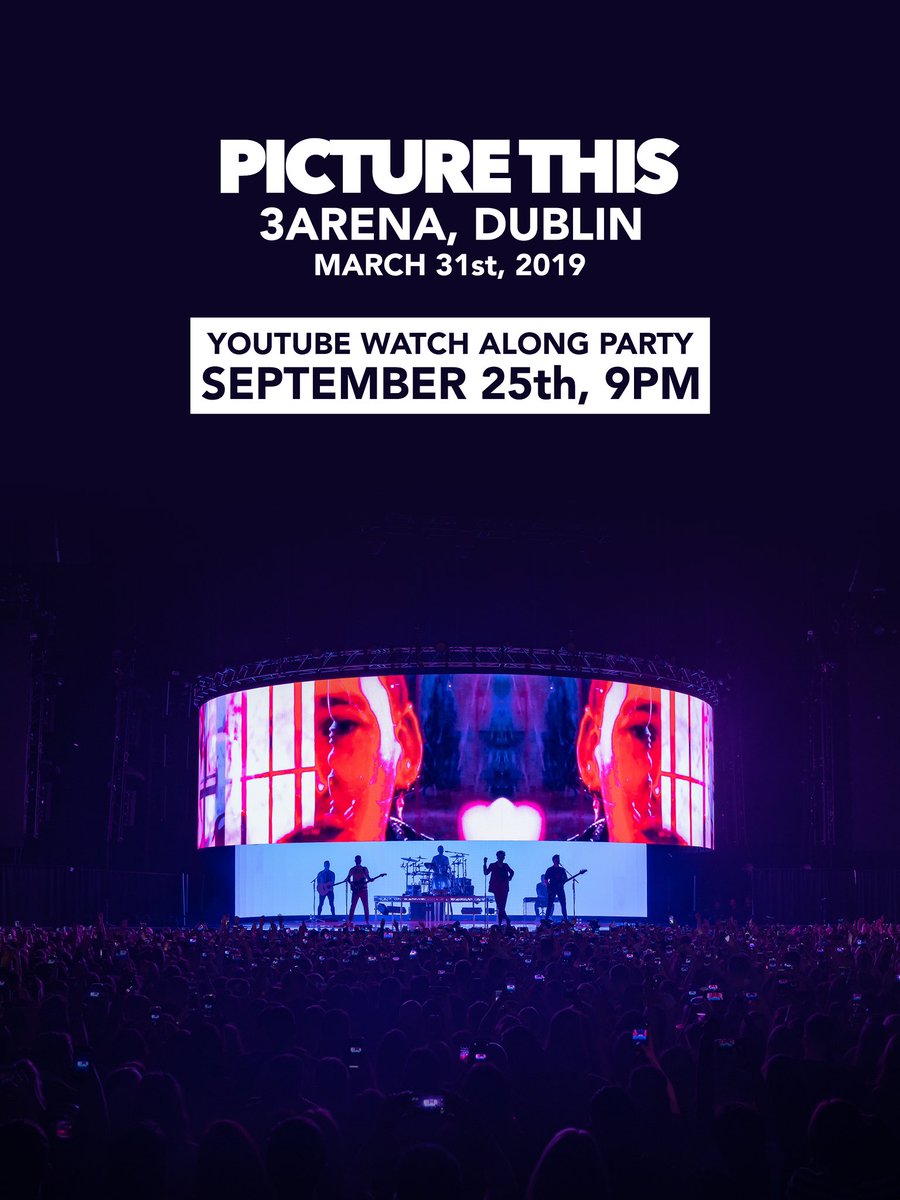 To celebrate our upcoming tour next month we’re doing a live YouTube watch along of the last time we played in 3Arena, Dublin in 2019, tomorrow night at 9pm GMT! 
Link youtu.be/lydjDKoyPEo?si…
🧡🧡