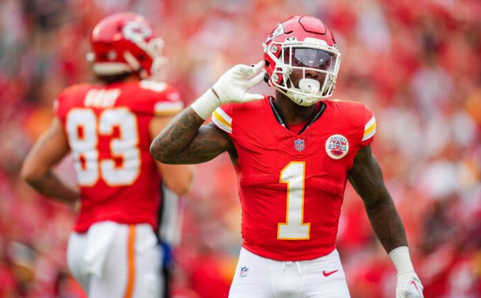 LanceTHESPOKEN's tweet photo. Last 20 games: 

Jerick McKinnon: 12 TDs

Tyreek Hill: 12 TDs https://t.co/aQoDz43jfy
