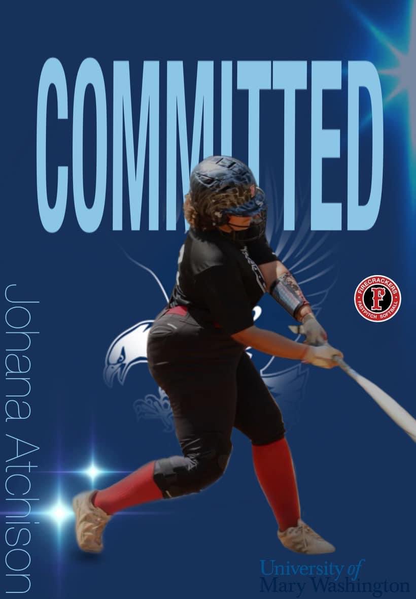 I’m excited &amp; blessed to announce that I’m continuing both my academic &amp; softball career at <a href="/MaryWash/">University of Mary Washington</a> <a href="/UMWSoftball/">UMW Softball</a> 
Thank you Coach Qualls and Coach Fellman for this amazing opportunity! Go Eagles! 🦅🦅🦅