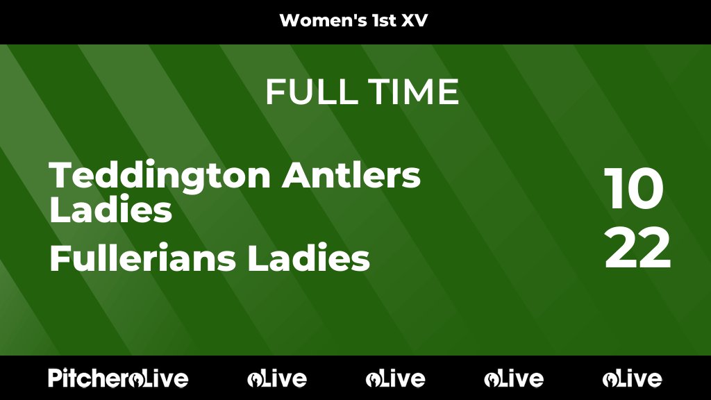 FULL TIME: Teddington Antlers Ladies 10 - 22 Fullerians Ladies
#TEDFUL #Pitchero
fullerians.co.uk/teams/156185/m…