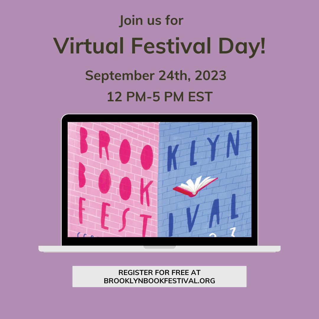 BKBF's tweet photo. And that's a wrap!
Thank you all for an incredible #BKBF23 Virtual Festival Day!! (& for your patience w/ some streaming issues on a couple of programs)
Stay tuned for our announcement for when these events will be available for replay, with closed captioning, on our website! https://t.co/yLcgNsJgzA