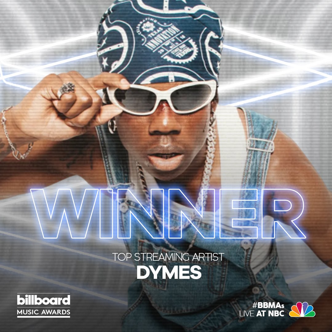 Big congratulations to our Top Streaming Artist... Dymes! (<a href="/montculture/">Dymes Update ៹</a>)